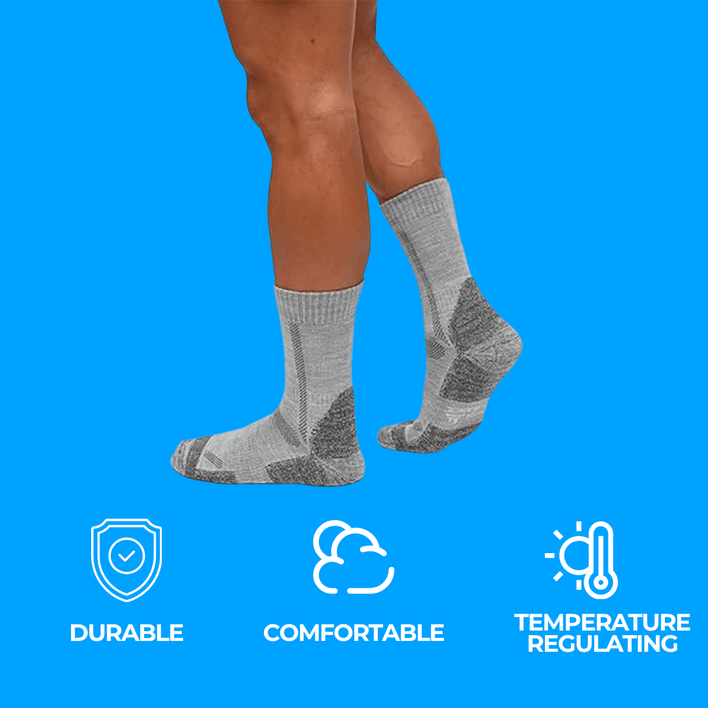 Heavy Duty Wool Socks - CloudSole