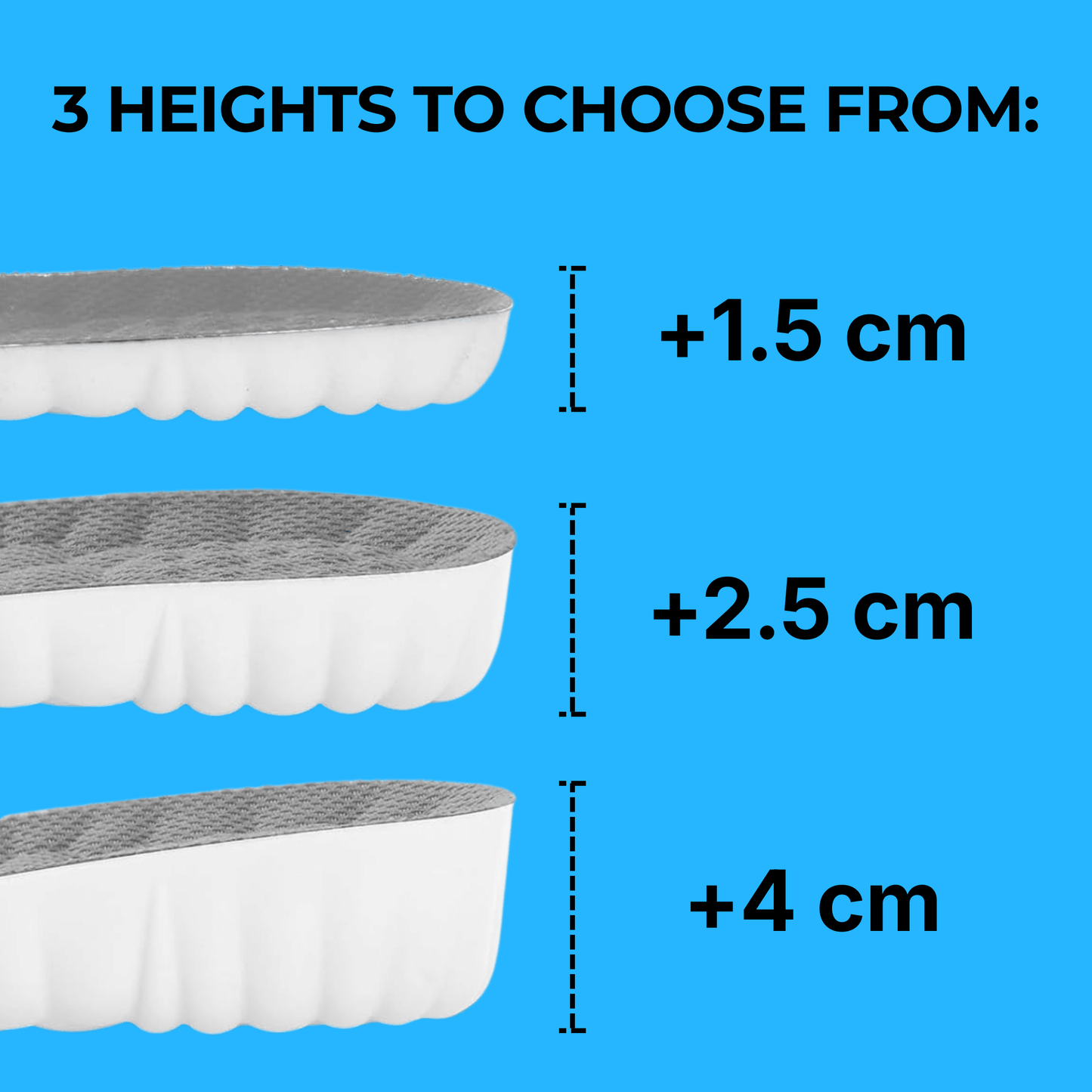 Height Boosting Cloud Insoles - CloudSole