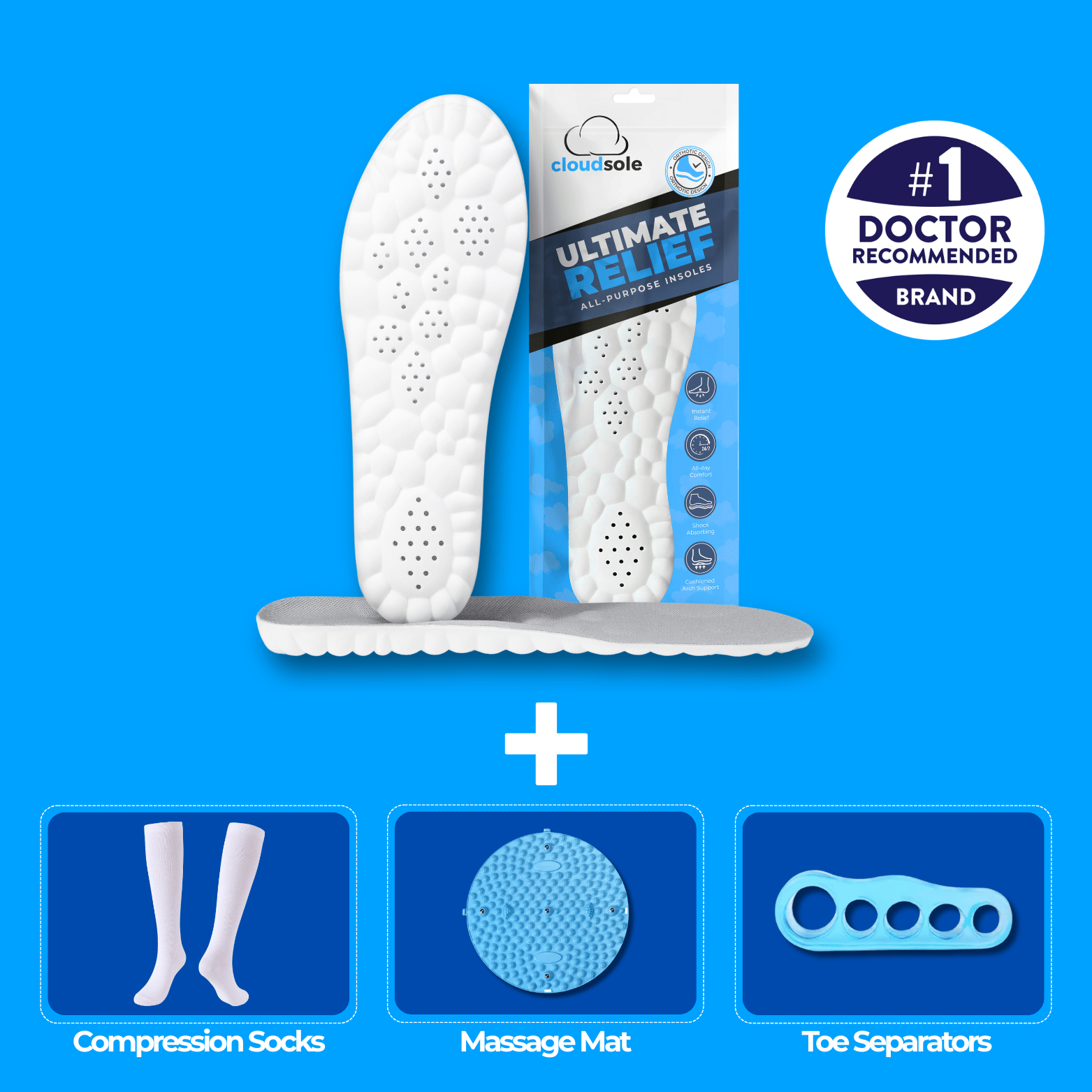 Plantar Fasciitis Relief Kit - CloudSole