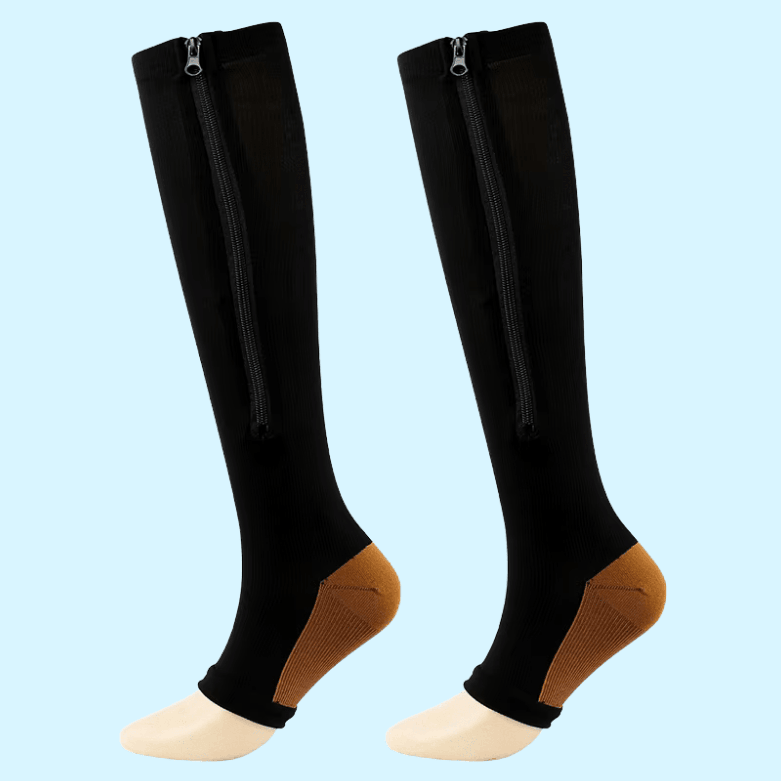 Zip Compression Socks - CloudSole