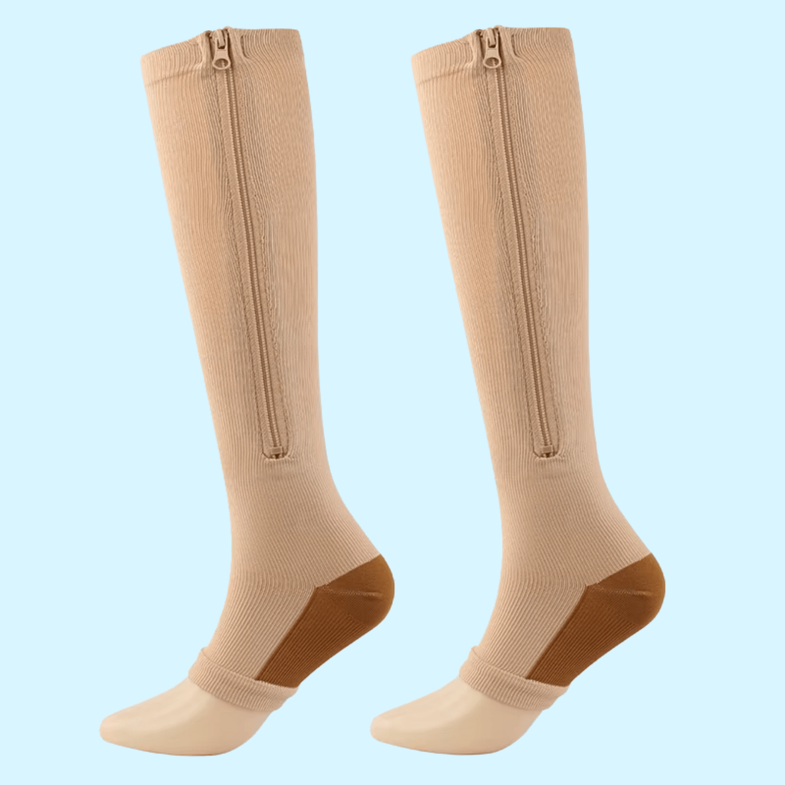 Zip Compression Socks - CloudSole
